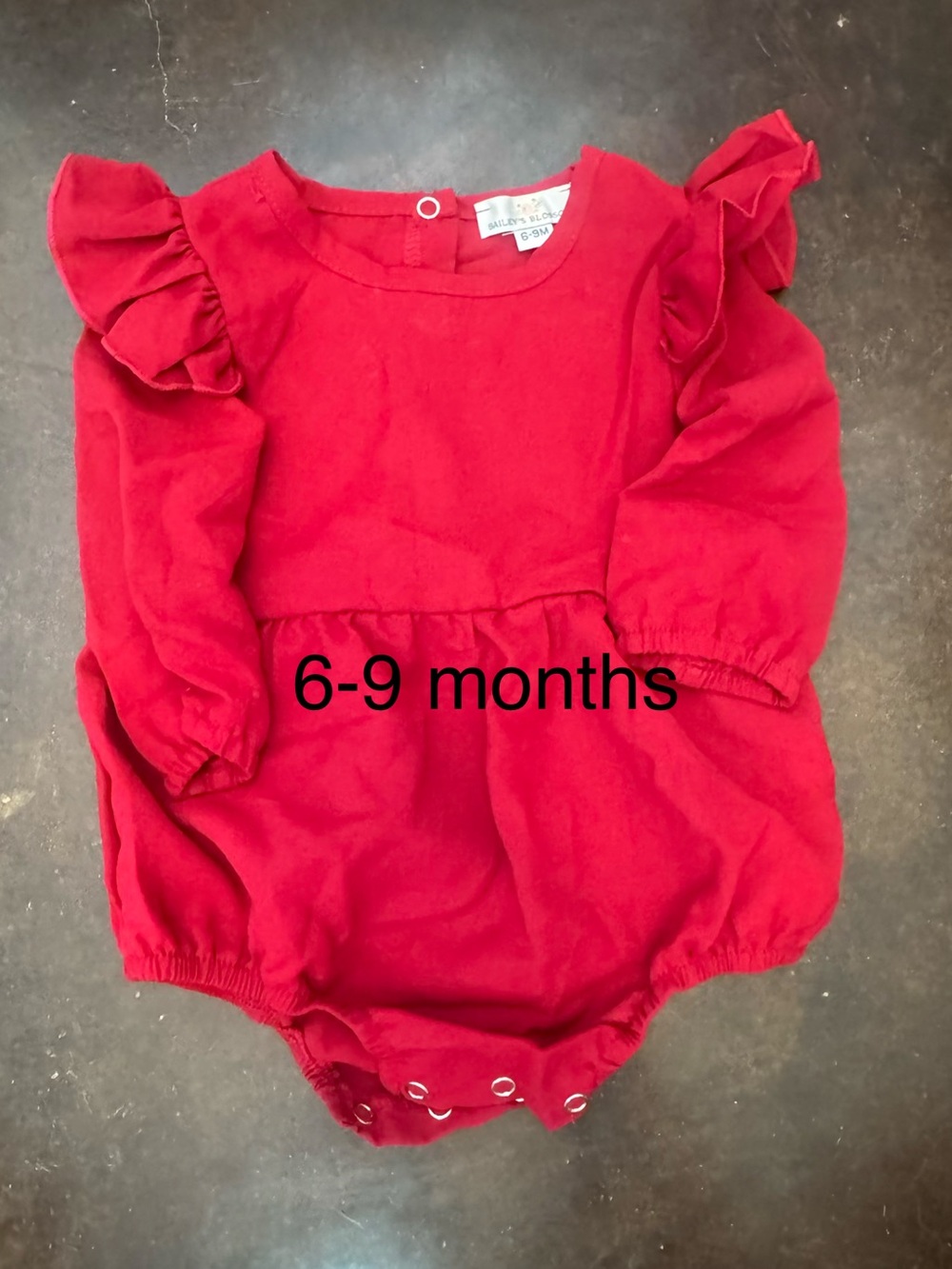 Baileys Blossom baby girls romper